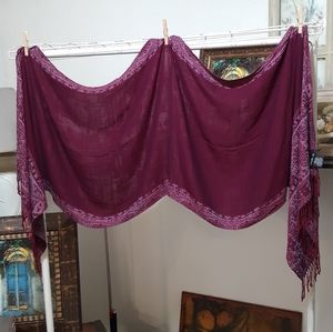 Knit wrap scarf Rectangle STUDIO 36